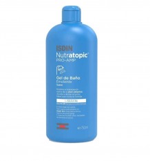 Gel Émollient pour le bain Nutratopic Pro Amp Isdin 750 ml