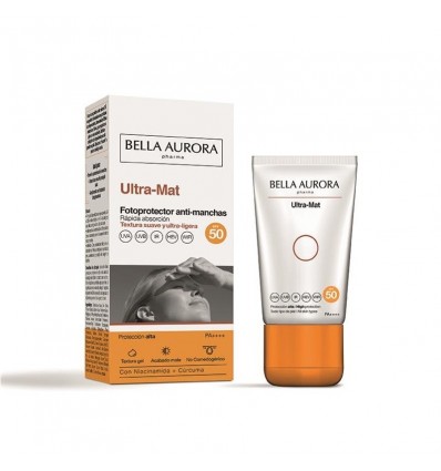 Bella Aurora Ultra-Mat Fotoprotector Anti-Manchas SPF50 50ml Bella Aurora Ultra-Mat Fotoprotector Anti-Manchas SPF50 50ml