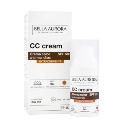 Bella Aurora Cc Cream Spf50 Extracubriente 30ml Bella Aurora Cc Cream Spf50 Extracubriente 30ml