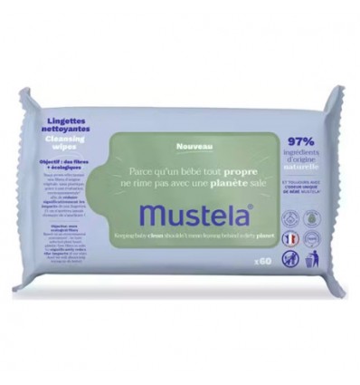 Mustela Toallitas limpiadoras 60 unidades