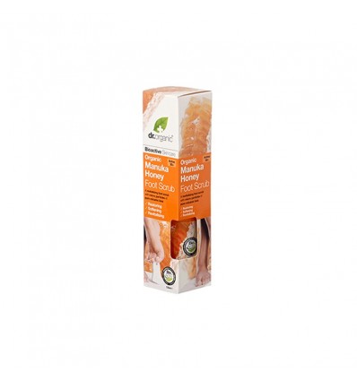 Dr Organic Exfoliante Pies Miel Manuka 125 ml