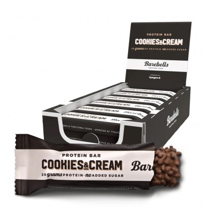 Barebells Protein Bar Cookies & Cream 12 Barritas Barebells Protein Bar Cookies & Cream 12 Barritas