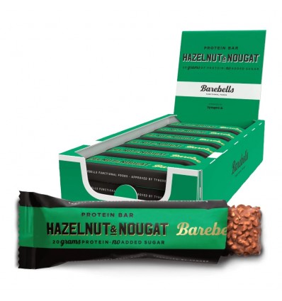 Barebells Protein Bar Hazelnut & Nougat 12 Barritas