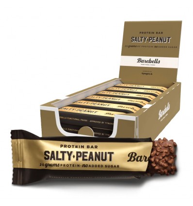 Barebells Protein Bar Salty Peanut 12 Bars