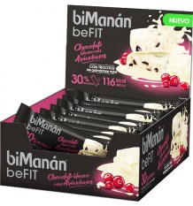 Bimanan Befit Barrita Chocolate Blanco Con Arandanos 20 Unidades Expositor