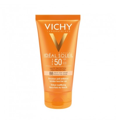 Vichy Solar Emulsión Facial Tacto Seco Con Color SPF50 50ml