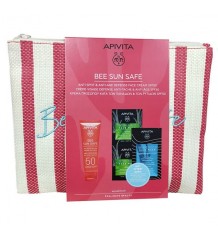 Apivita Bee Crème Solaire Anti-Taches et Anti-Âge pour le Visage Spf50 50ml