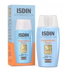 De la crème solaire Isdin 50 de Fusion de l'Eau 50 ml