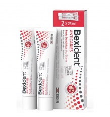 Bexident Smile & Go Anticaries Zahnpasta 25 ml +25 ml Packung Duplo