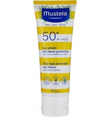 Mustela Solar Leche Facial  SPf50 50 Bebe 50ml