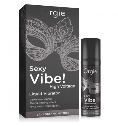 Orgie Sexy Vibe Vibrador Liquido Extra Fuerte 15 ml