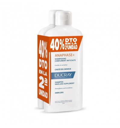 Ducray Anaphase+ Champú Anticaída 400ml + 400ml
