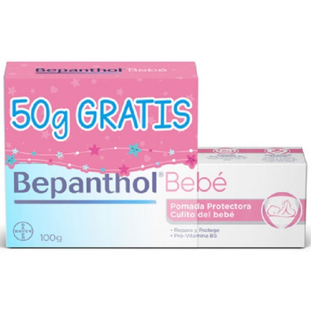 Bepanthol Pomada Protectora Bebe 100 g + Regalo 50 g