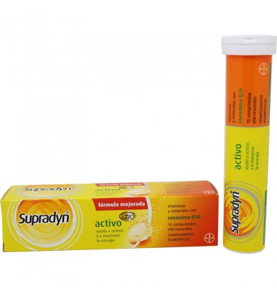 Supradyn Activo 15 Comprimidos efervescentes