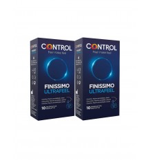 Control Preservativos Ultrafeel 10 unidades + 10 Unidades Duplo Ahorro