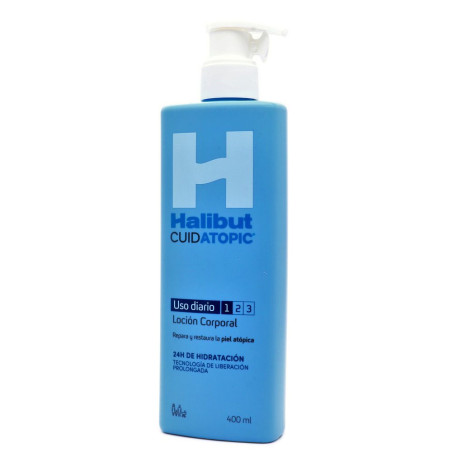 Halibut Loción Corporal Cuidatopic 400 ml