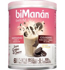 Bimanan Beslim Smoothie Cookies Creme mit Kollagen 330 Gramm
