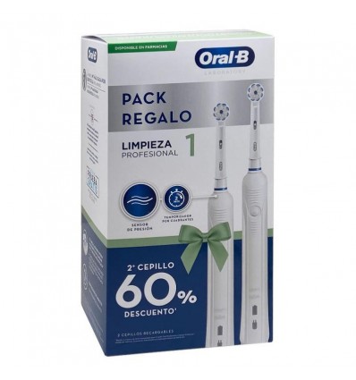 Oral B Cepillo Eléctrico Limpieza Profesional 1 Pack Duplo Oferta