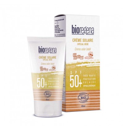 Bioregena Crema Solar Bebe Spf50+ Filtro Fisico 40 ml