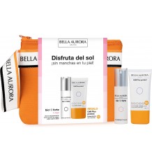 Bella Aurora Bio10 Forte L-tigo 30 ml + Protection solaire Spf50 50 ml + Trousse de Toilette