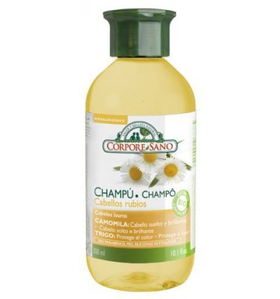 Corpore Sano Champu Cabellos Rubios Fragiles Camomila Trigo 300 ml Corpore Sano Champu Cabellos Rubios Fragiles Camomila Trigo 300 ml