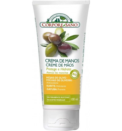 Corpore Sano Crema de Manos Hojas de Olivo 100ml Corpore Sano Crema de Manos Hojas de Olivo 100ml