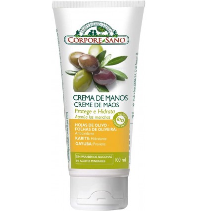 Corpore Sano Crema de Manos Hojas de Olivo 100ml