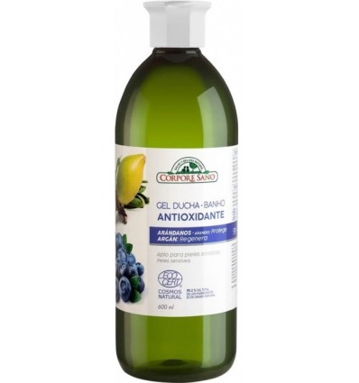 Corpore Sano Gel de Baño Antioxidante Arandanos Argan 600ml