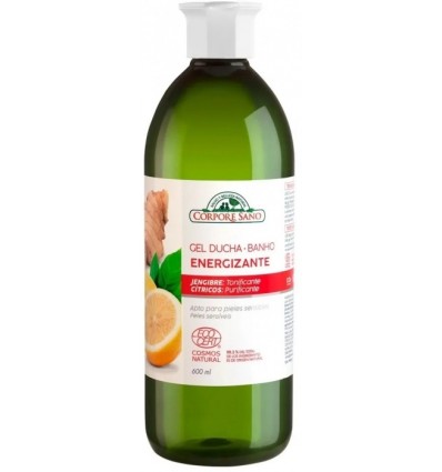 Corpore Sano Gel de Baño Energizante Jengibre Citricos 600ml Corpore Sano Gel de Baño Energizante Jengibre Citricos 600ml