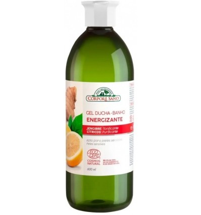 Corpore Sano Gel de Baño Energizante Jengibre Citricos 600ml