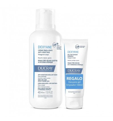 Dexyane Crema 400 ml + Ducray Gel Limpiador 100 ml