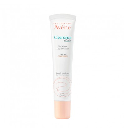 Avene Cleanance Women Cuidado De Dia Con Color SPF 30 40 ml Avene Cleanance Women Cuidado De Dia Con Color SPF 30 40 ml