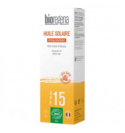 Bioregena Aceite Solar Spf15 Filtros Fisicos 90 ml Bioregena Aceite Solar Spf15 Filtros Fisicos 90 ml
