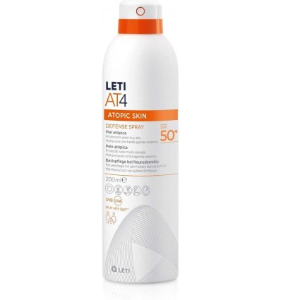 Leti At4 Defense Spray Spf50 200 ml Leti At4 Defense Spray Spf50 200 ml