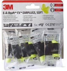 3M Fx Tapones 5 Pares