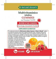 Nature's Bounty Adult Multivitamin Gummies 60 Gominolas