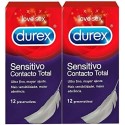 Durex Preservativos Contacto Total Duplo 2 x 12 unidades