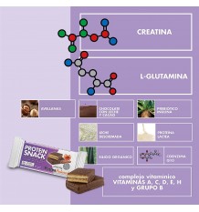 Protein Snack Chocolate Avellana 30 Barritas Prisma Natural
