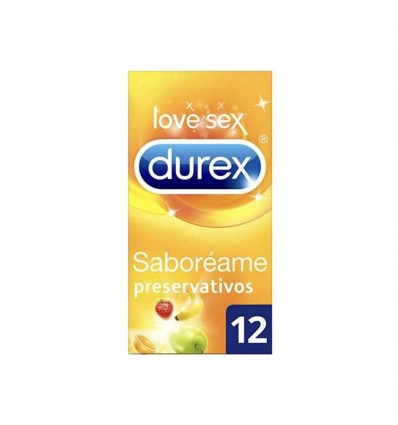 Durex Preservativos Saboreame 12 unidades Durex Preservativos Saboreame 12 unidades