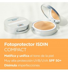 Fotoprotector Isdin 50 Compact Arena 10 g