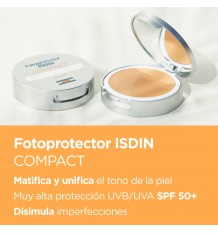 Fotoprotector Isdin 50 Compact Arena 10 g