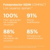Fotoprotector Isdin 50 Compact Arena 10 g