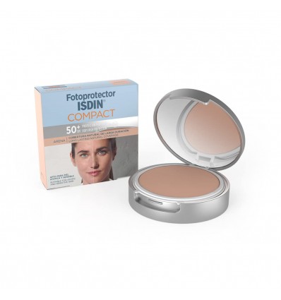 Fotoprotector Isdin 50 Compact Arena 10 g Fotoprotector Isdin 50 Compact Arena 10 g