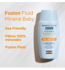 Fotoprotector Isdin Pediatrics Fusion Fluid Mineral Baby 50 50 ml