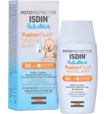 Fotoprotector Isdin Pediatrics Fusion Fluid Mineral Baby 50 50 ml