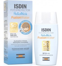 De la crème solaire Isdin Pédiatrie 50 de Fusion de l'Eau 50 ml