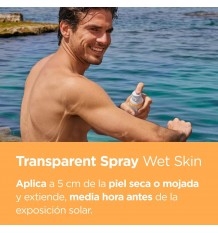 Fotoprotector Isdin 30 Wet Skin Spray Transparente 250 ml