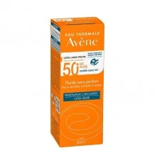 Avene Solar SPF50 Fluido Sin Perfume 50ml