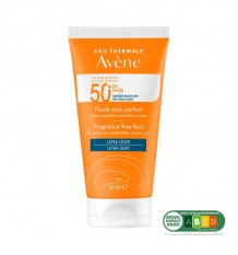 Avene Solar SPF50 Fluido Sin Perfume 50ml