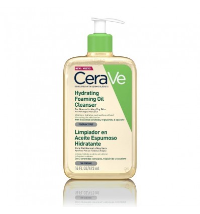 Cerave Aceite Limpiador Espumoso 473 ml